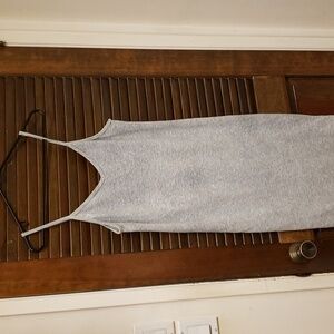 Fablectics Grey Tank Maxi Dress (L)